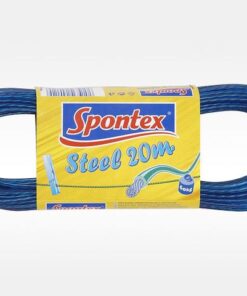 Šnúra na bieliz.20m Spontex s oceľ.lankom