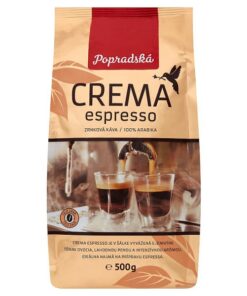 Káva Popradská crema espreso 500g zrnková