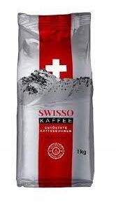 Káva Swisso 1kg zrno 100% arabica