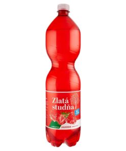 Minerálka Zlatá Studňa 1,5L číra jahoda PET