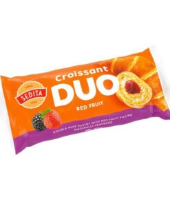 Croissant DUO 50g červené ovocie Sedita