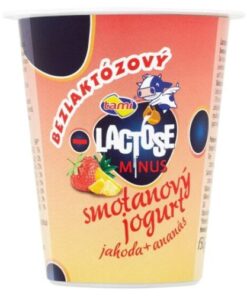 Jogurt bezlaktózový smot.jahoda ananáns 150g TAMI