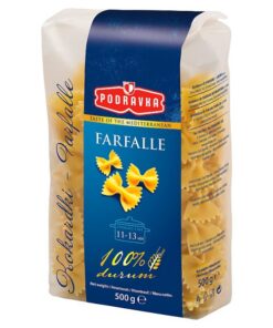 Cestoviny Podravka farfale 500g