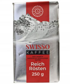 Káva Swisso 250g mletá 100% Arabica