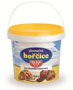 Horčica plnotučná 950g Avita vedierko