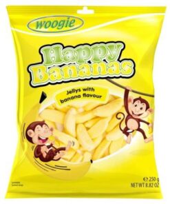 Cukríky Banan 250g pen.s cuk.Woogie
