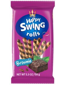 Trubičky Happy Swing 150g brownie