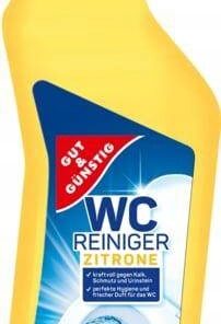 Čistiaci prostriedok na WC citrón 1L G&G