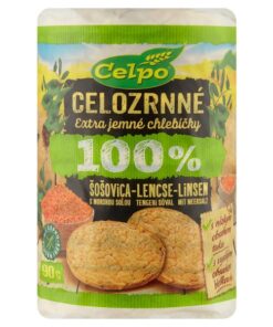 Chlebíčky Šošovicové morská soľ 90g Celpo