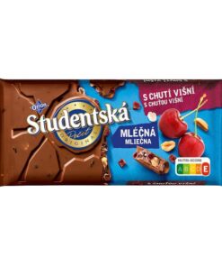 Čokoláda ŠTPE Študetská pečať 170g mliečna višne