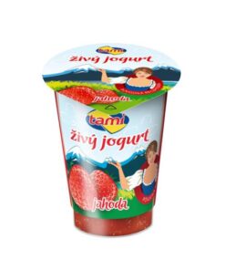 Jog.Tami živý 180g jahoda