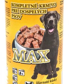 Konzerva Max 1,24kg pes-hydina kúsky