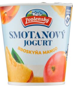 Jogurt Zvolenský smotanový 145g broskyňa mango