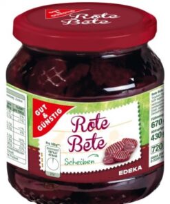 Červená repa plátky 670gPP430gG&G plátky vlnka