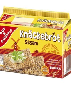 Chlebíčky Knackenbrot sezamové 250g G&G