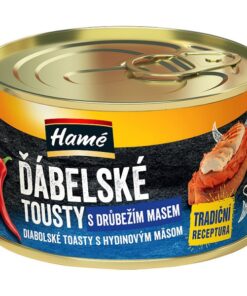 Diabolske tousty s hydinou 150g Hamé