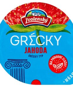 Jogurt Zvolenský grécky 125g jahoda