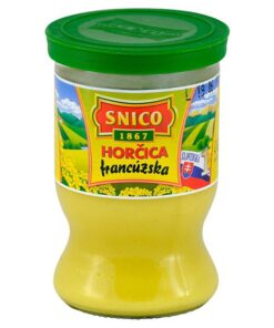 Horčica Francúz.180g Snico