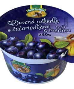 Ovocná nátierka čučoriedka med 250g Natur Product