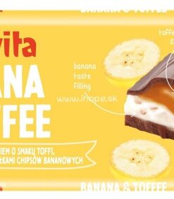 Čokoláda mliečna toffee banana 235g Terravita