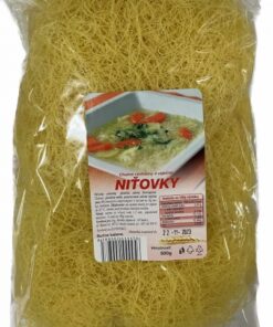 Cestoviny Monika niťovky 500g  4 vaječné