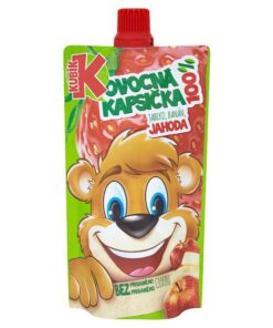 Kubík 100g 100% jahoda jab.banán.mrkva ovoc.kapsič