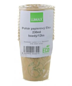 Pohár papierový ECO 280ml 12ks