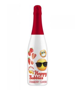 Happy Bubbles 0,75L jahoda šumivý nápoj