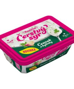 Syr Karička 180g čerstvý cesnak bylin.vo vaničke