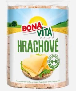 Chlebíčky celozrnné hrachové soľ 100g Bonavita