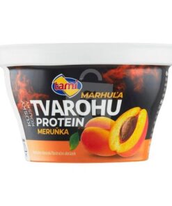 Jogurt kúsky tvarohu marhuľa.protein.150g
