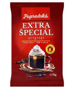 Káva Extra Špeciál 75g mletá Poprad§*