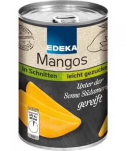 Kompót mango 425g PP250g Edeka