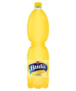 Minerálka Budiš 1,5L citrón PET