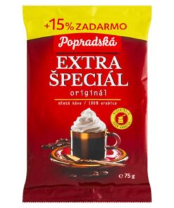 Káva Extra Špeciál 75g+15% zdarma§*