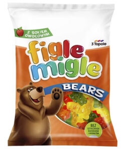 Cukríky Figle migle baars 80g