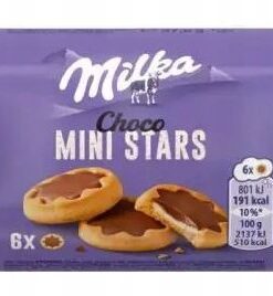 Sušienka Milka Choco Mini stars 37,5g