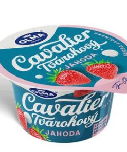 Tvarohový dezert Cavalier 130g jahoda