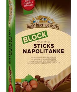 Oblátky Block orieškové 400g Tol