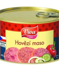 Hovädzie mäso konz.400gViv