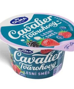 Tvarohový dezert Cavalier 130g lesné ovocie