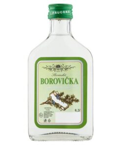Borovička slovenská 40% 0,2L Frucon
