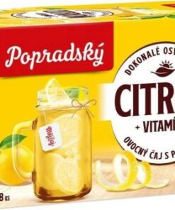 Čaj ovocný citrón+vitamín C 36g Poprad