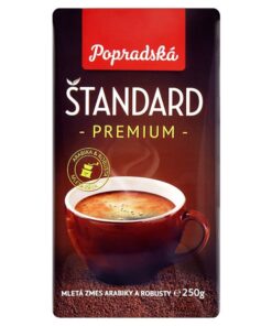 Káva Popradská štandard Premium 250g vákuovaná
