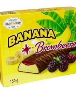Dezert banán černica v čokoláde 150g Hauswirth