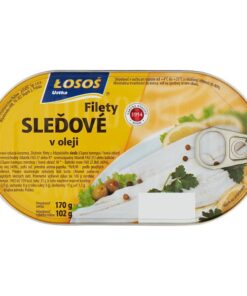 Sleď.filety 170g v ol.LOSOS