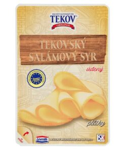 Syr Tekovské salámové údené 100g plátky